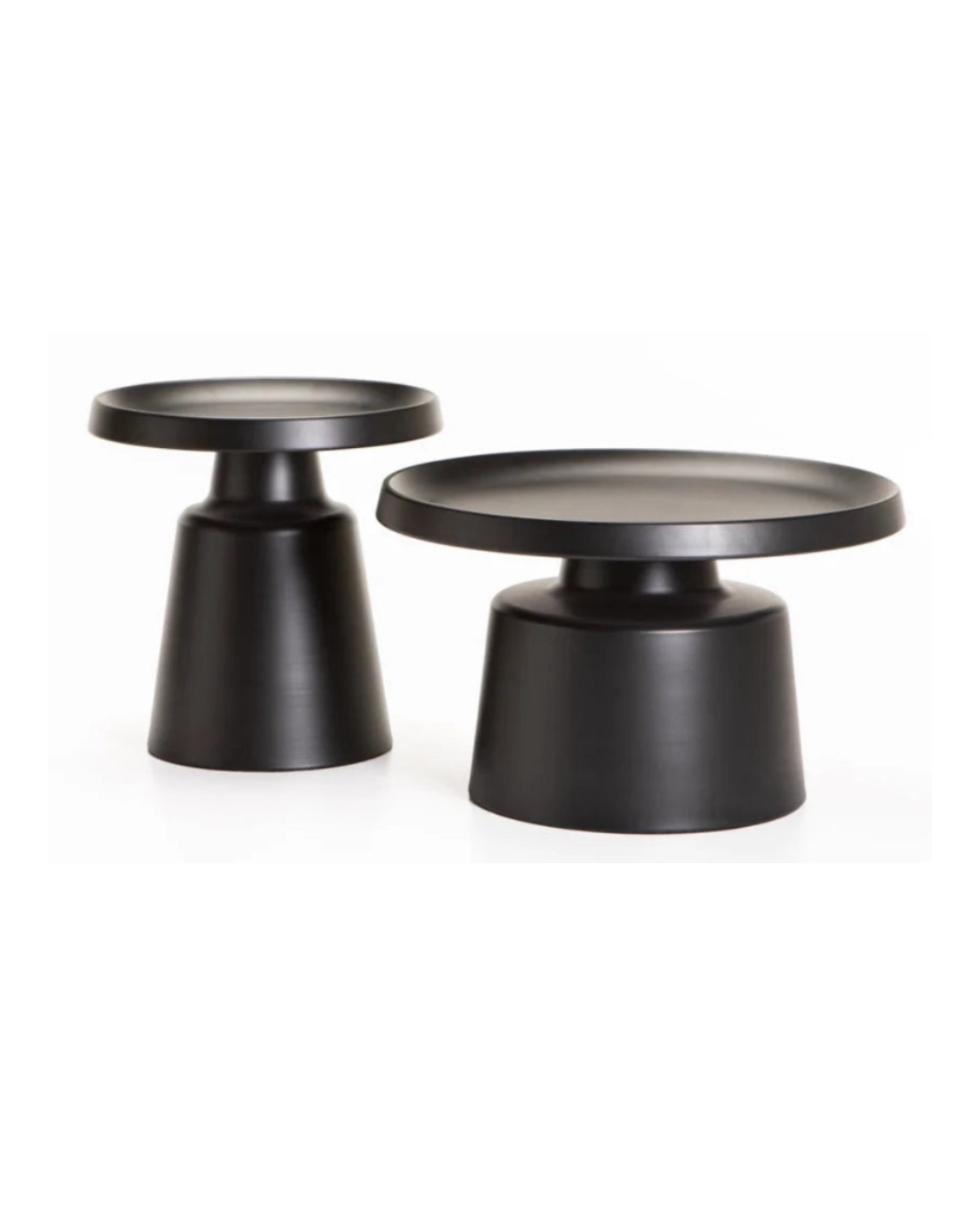 NOA Nested Black Coffee Table Set