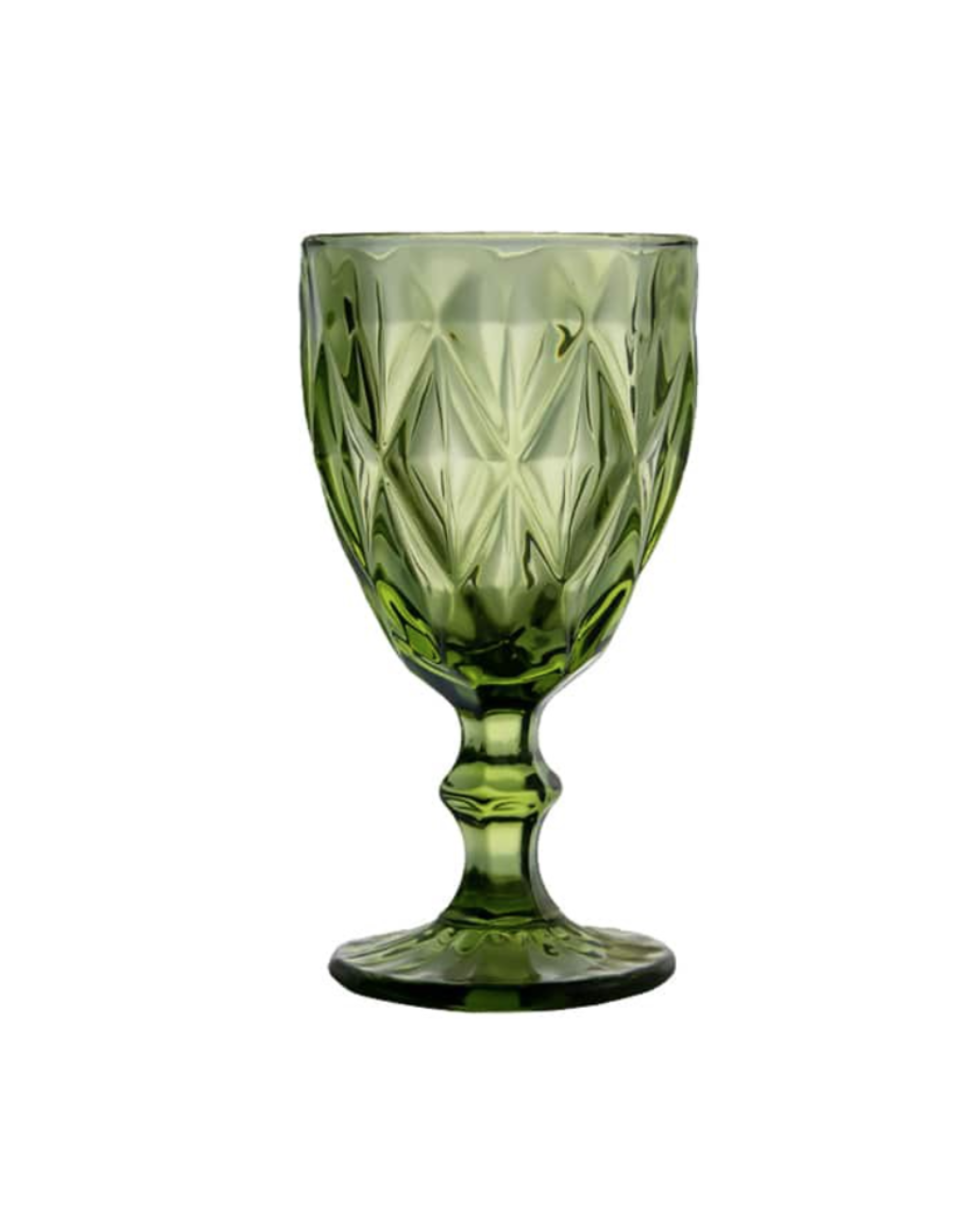 Forest Green Goblet Range set of 2
