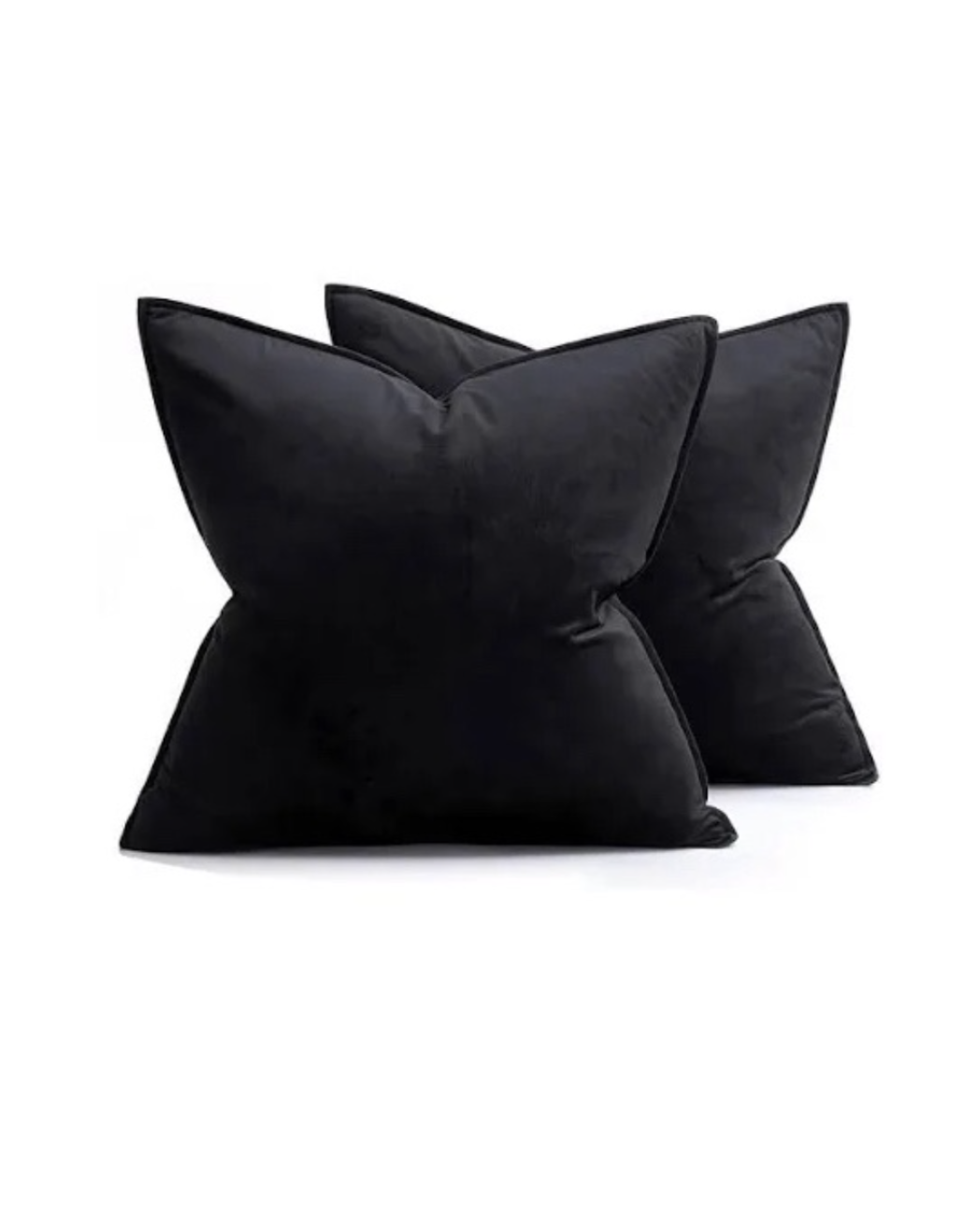 Black Velvet Cushions