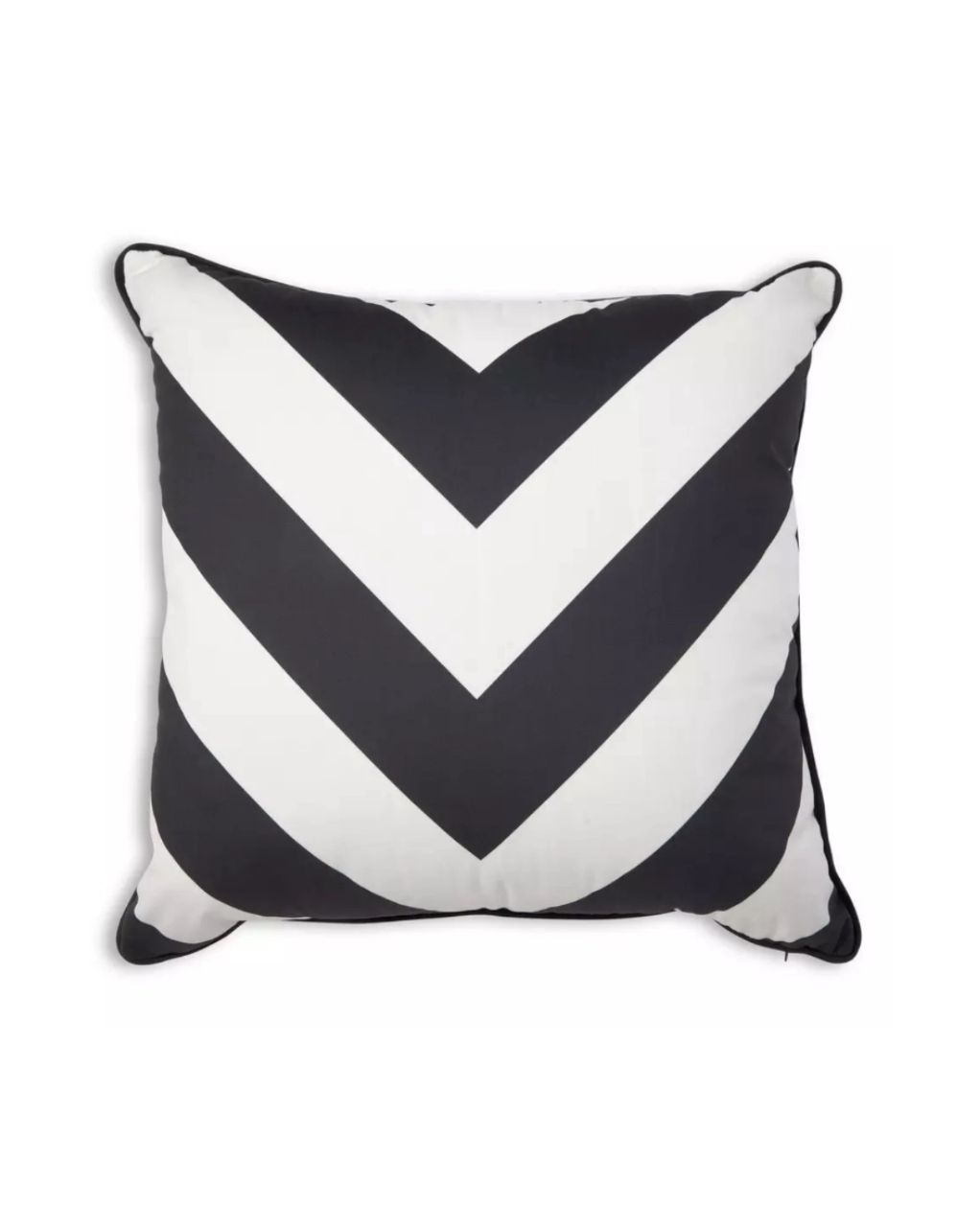 Modernist Arrow Black & White Cushion