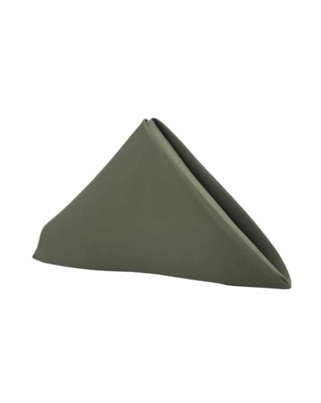Olive Green Satin Napkin