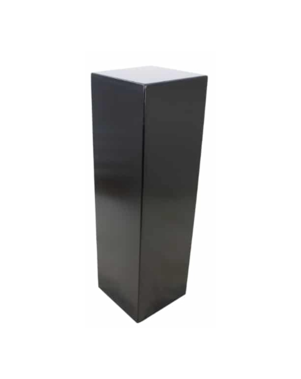 100cm Black Square Plinth